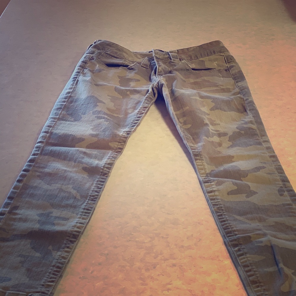 Camouflage Skinny Jeans